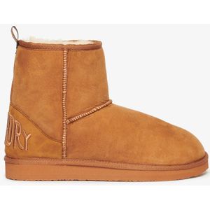 Superdry - WF210078A - Enkellaarsjes - Zwart - Suède en Sherpa