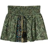 Superdry - St Tropez Paisley - Korte Rok - Met Gerimpelde Tailleband - Botanische Print