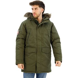 Superdry Parka »EVEREST FAUX FUR PARKA JACKET«, mit Kapuze