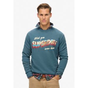 Superdry - Travel Postcard Graphic - Sweatshirt - Relaxed Fit