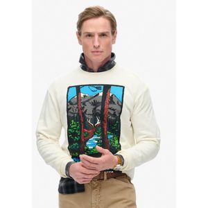 Superdry - Travel Postcard Graphic - Sweatshirt - Relaxed Fit
