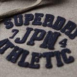 Superdry Vintage Athletic Sweatshirt Met Rits Grijs Man