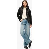 Hooded Storm Fleece Jacket - Zwart - Fleece - Gewatteerd Voorpand - Ritssluiting