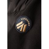 Hooded Storm Fleece Jacket - Zwart - Fleece - Gewatteerd Voorpand - Ritssluiting