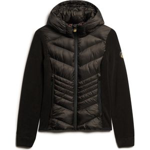 Hooded Storm Fleece Jacket - Zwart - Fleece - Gewatteerd Voorpand - Ritssluiting