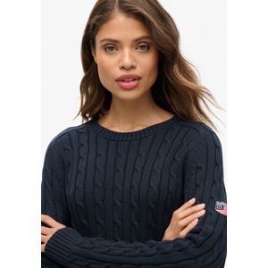 Superdry - Slouchy Kabeltrui - Gebreide Trui