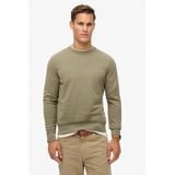 Superdry - Casual Sweater - Licht kaki - Organisch Katoen