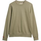 Superdry - Casual Sweater - Licht kaki - Organisch Katoen