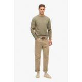 Superdry - Casual Sweater - Licht kaki - Organisch Katoen