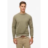Superdry - Casual Sweater - Licht kaki - Organisch Katoen