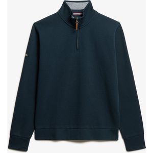 Superdry - M2014078A - Piqué Sweatshirt - Marineblauw - Katoen