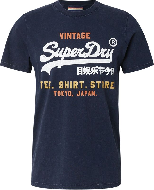 Superdry - Vintage Logo T-shirt - Wit - 100% Katoen