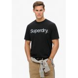 Superdry - Core Logo City T-shirt - Zwart - Katoen