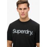 Superdry - Core Logo City T-shirt - Zwart - Katoen