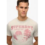 Superdry - Lo-fi Outdoor - T-shirt - Zwart - Katoen