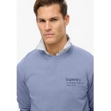 Superdry - Core Logo City - Sweatshirt - Middelzwaar - Licht Geborsteld Katoen