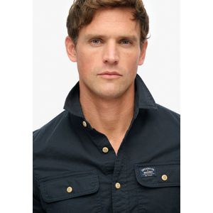 Superdry - Cotton Workwear - Overhemd - Lange Mouwen - Relaxed Fit - Katoen