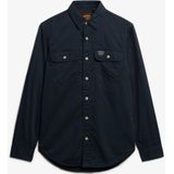 Superdry - Cotton Workwear - Overhemd - Lange Mouwen - Relaxed Fit - Katoen