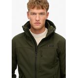 SUPERDRY Trekker Jas - Zwart - Hybride Ontwerp - Gewatteerd Lichaam