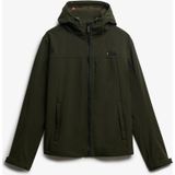 SUPERDRY Trekker Jas - Zwart - Hybride Ontwerp - Gewatteerd Lichaam