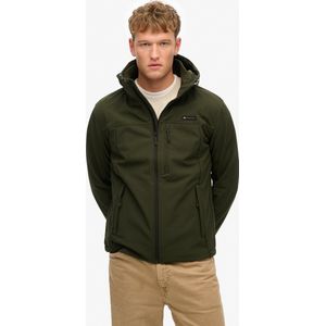 Jas - Intrekbare Capuchon - Waterafstotend - Polyester - Zwart