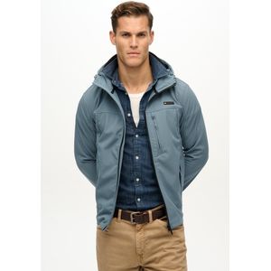 SUPERDRY - Trekker Jas - Groen - Gewatteerd - Softshell Mouwen
