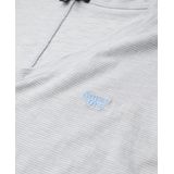 V-hals geborduurd logo gemêleerde T-shirt dames Superdry