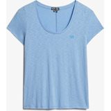 Superdry - T-shirt - Korte Mouwen - Zwart - Katoen