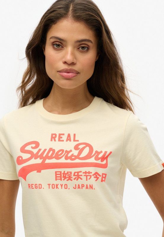 Superdry - Vintage Neon - T-shirt - Dames