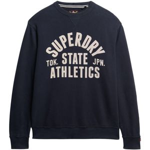 Superdry - Athletic Essentials - Sweatshirt - Grijs - Katoen