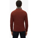 Superdry - M6110657A - Gebreide Trui - Wit - Katoen