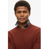 Superdry - M6110657A - Gebreide Trui - Wit - Katoen