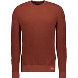 Superdry - M6110657A - Gebreide Trui - Wit - Katoen