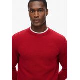 Superdry - Vintage Textured Crew Knit Jumper - Katoen - Groen