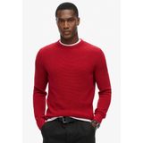 Superdry - Vintage Textured Crew Knit Jumper - Katoen - Groen