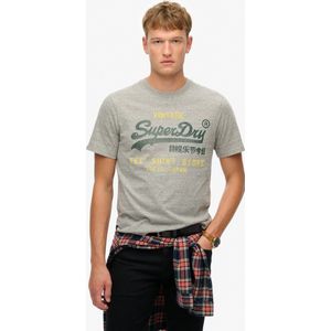 Superdry - Classic Relaxed Fit - T-shirt - Zwart - Katoen