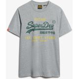 Superdry - Classic Relaxed Fit - T-shirt - Zwart - Katoen