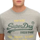 Superdry - Classic Relaxed Fit - T-shirt - Zwart - Katoen