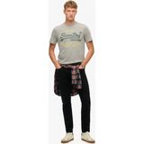 Superdry - Classic Relaxed Fit - T-shirt - Zwart - Katoen