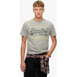 Superdry - Classic Relaxed Fit - T-shirt - Zwart - Katoen