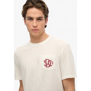Superdry - Merchant Graphic - T-shirt - Katoen - Korte Mouwen