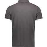 Poloshirt - Logoprint - Jersey - Normale Pasvorm - Kwartmouw