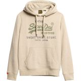 Superdry - Vl Heritage - Hoodie - Zwart - 56% Katoen, 44% Polyester