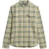 Superdry - Merchant - Geruit Overhemd - Lichtgewicht Linnen - Lange Mouwen