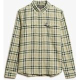 Superdry - Merchant - Geruit Overhemd - Lichtgewicht Linnen - Lange Mouwen