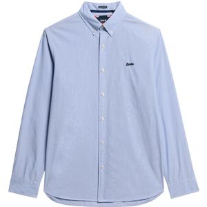 Superdry - Essentials Tailored Fit - Overhemd - Streep - Lange Mouwen