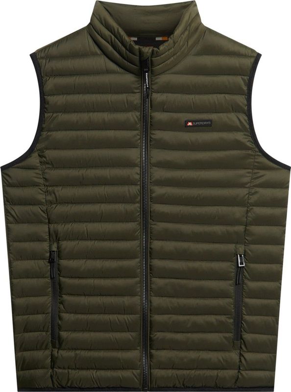 SUPERDRY Fuji Lite Vest - Zwart - Synthetisch