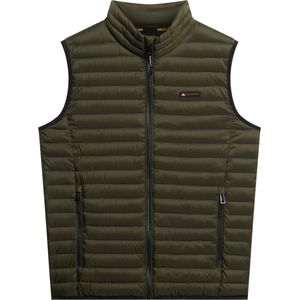 Superdry - Fuji Lite Vest - Gilet - Zwart - Lichtgewicht