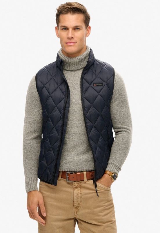 Superdry - Diamond Quilt Fuji Lite - Gilet