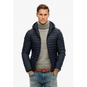 Superdry - Fuji Lite - Donsjack - Zwart - Dons- en Verenvulling